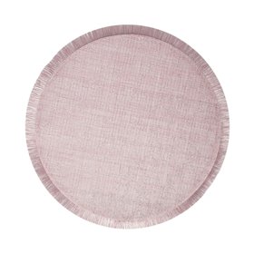 Placemat VERO D38cm, pink