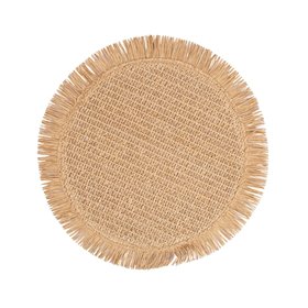 Table mat SUZAN D38cm jute, beige