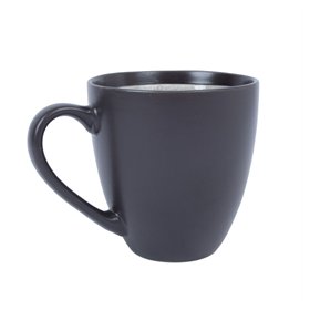 Mug RITA 400ml, black/grey