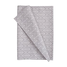 Table mat RETRO 43x116cm, grey