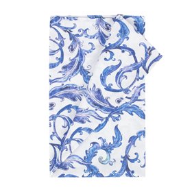 Table mat LONETA 136x250cm, leaves