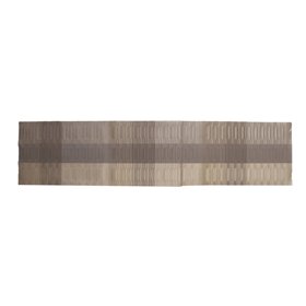 Table runner TEXTILINE, 30x135cm, light brown