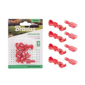 Connector for cables with maximum diameter 2,7mm RED