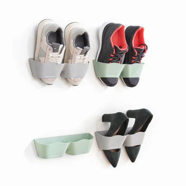 Adhesive Shoe Holders Shohold InnovaGoods Pack of 4 units