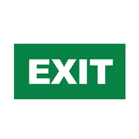 BRY-EXIT SING-EXIT -PVC-FOR BC14-011XX