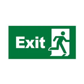BRY-EXIT SING-EXIT DOOR-STICKER-FOR BC14-00900