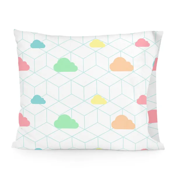 Pillowcase HappyFriday Happynois Rainbow Multicolour 60 x 70 cm