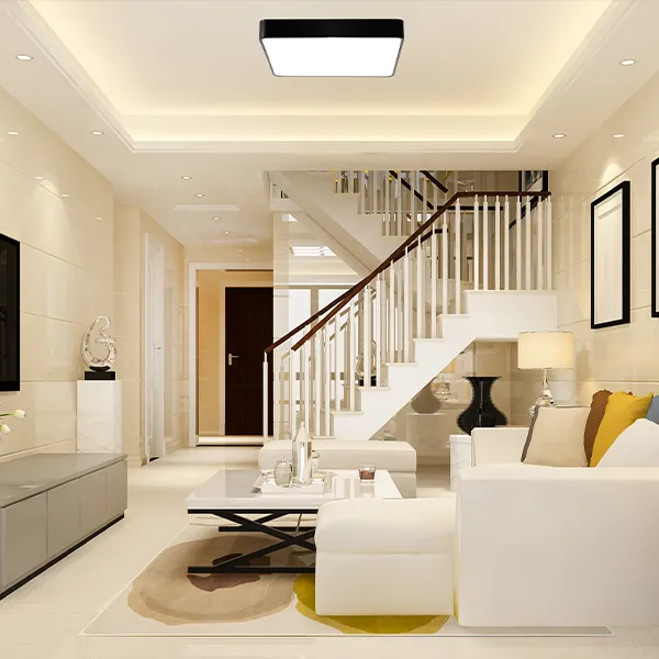 BRY-BLADE-SS-SQR-BLC-45W-RMT-CEILING LIGHT