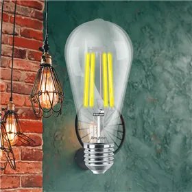 BRY-ADVANCE-7W-E27-ST64-CLR-3000K-LED BULB