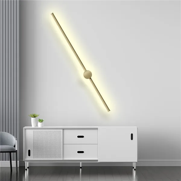 BRY-TINY-WL800-16W-GLD-3000K-WALL LIGHT