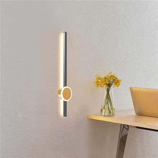 BRY-TINY-WL700-16W-GLD-3000K-WALL LIGHT