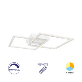 BRY-CRYSTAL-A-55W-3IN1-RMT-WHT-CEILING LIGHT