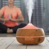 Aroma Diffuser Humidifier with Multicolour LED Wooden-Effect InnovaGoods