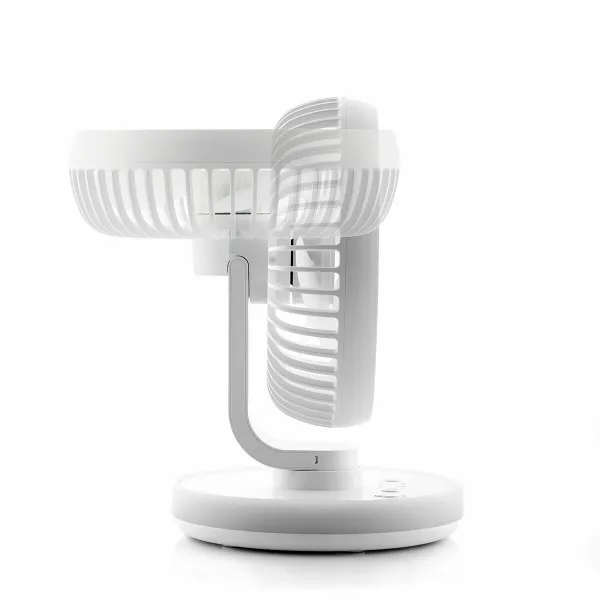 Rechargeable Desk Fan with LED FanLed InnovaGoods Ø6,6'' 4000 mAh