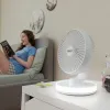 Rechargeable Desk Fan with LED FanLed InnovaGoods Ø6,6'' 4000 mAh