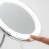 LED magnifying mirror with Flexible Arm and Suction Pad Mizoom InnovaGoods