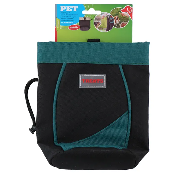 Foldable Treat Pouch for Pets (Blue)