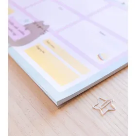 Pusheen - Weekly Planner from the Foodie Collection 54 pages A3