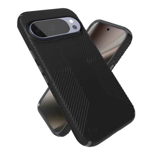 Speck Presidio2 Grip Magnet - Google Pixel 10 / Google Pixel 10 Pro Case (Black/Slate Gray)