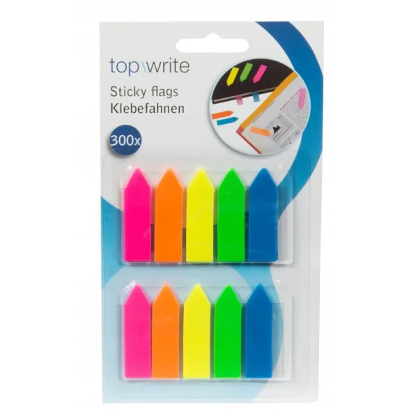 Topwrite - Indexing tabs / sticky notes Arrows 300pcs.