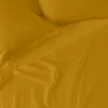 Fitted bottom sheet HappyFriday BASIC Mustard 140 x 200 x 32 cm