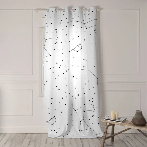 Verhot HappyFriday BLANC Monivärinen Tähdet 140 x 300 cm