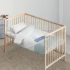 Antklodės užvalkalų rinkinys Kids&Cotton Malu Big Mėlyna 100 x 120 cm