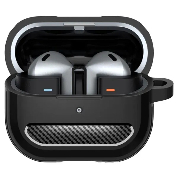 Spigen Rugged Armor - Case for Samsung Galaxy Buds 3 / 3 FE / 3 Pro (Matte Black)