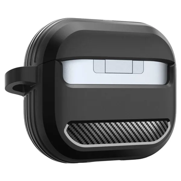 Spigen Rugged Armor - Case for Samsung Galaxy Buds 3 / 3 FE / 3 Pro (Matte Black)