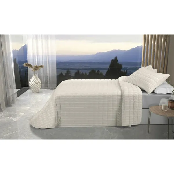 Lovatiesė (antklodė) Pierre Cardin ONDAS Rusvai gelsva Lova 105 (2 Dalys)