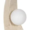 Stalinė lempa Kreminė Polirezinas 220-240 V 16,5 x 11,5 x 30 cm