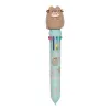 Pusheen - 10-color automatic ballpoint pen with a 3D figure from the Foodie collection