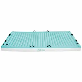 Надувной матрас Intex Water Lounge 310 x 183 cm Белый бирюзовый