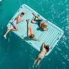 Надувной матрас Intex Water Lounge 310 x 183 cm Белый бирюзовый
