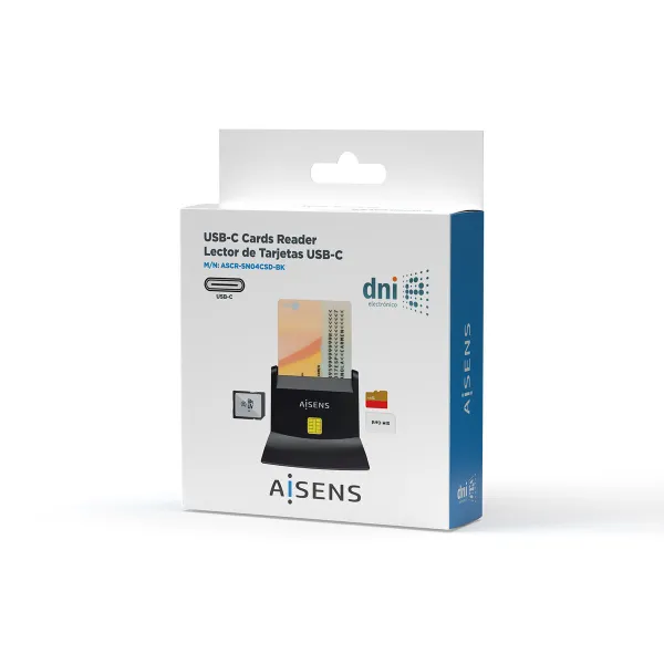 DNI/SIP Karšu Lasītājs Aisens ASCR-SN04CSD-BK