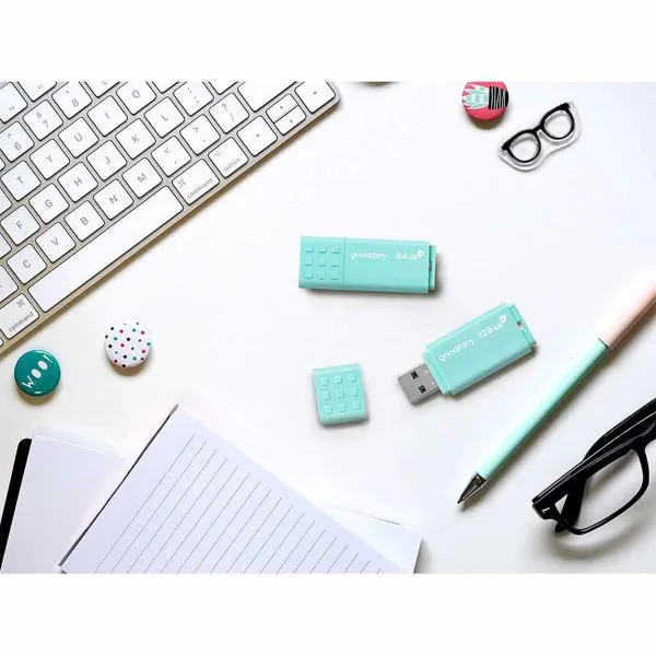 USB-pulk GoodRam UME3 Roheline Türkiissinine 64 GB