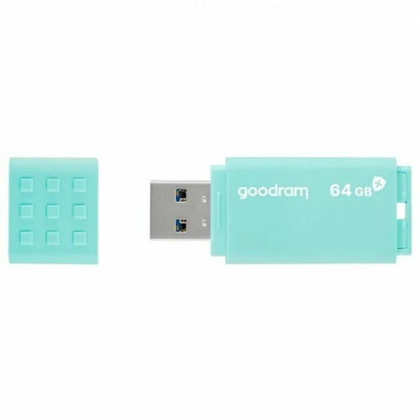 USB atmintukas GoodRam UME3 Žalia Turkis 64 GB