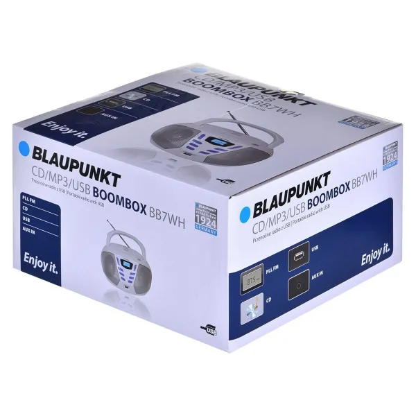 Raadio Blaupunkt BB7WH Hall Fuksiinpunane Jah