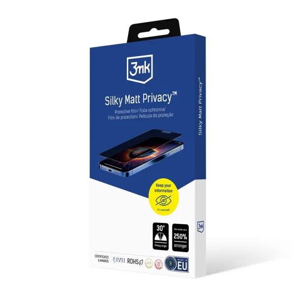 3mk Silky Matt Privacy - Matte privacy film for Motorola Edge 60 Pro