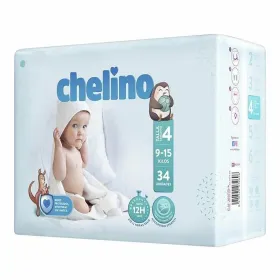 Vienkartinės sauskelnės Chelino 3602484 (34 Vienetai)