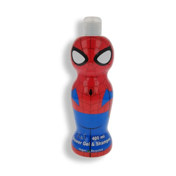2-in-1 Gelis ir šampūnas Air-Val Spiderman 400 ml