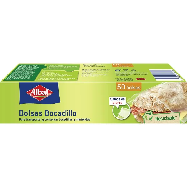 Somas/Pārvalka Odere Albal 6682590 Sviestmaižu Kastīte