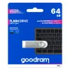 USB atmintukas GoodRam UNO3-0640S0R11 Sidabras 64 GB
