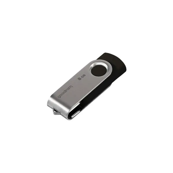 USB-pulk GoodRam UTS2 USB 2.0 Must Hõbedane 8 GB (1 Ühikut)