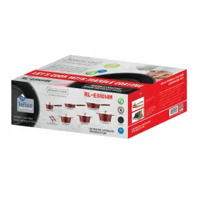 Cookware Royalty Line ES2014M Grey Silver 14 Pieces