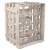 Подставка под бутылки Alexandra House Living Натуральный древесина ели 55 x 32 x 41 cm 16 бутылок Коробка