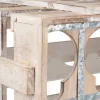Подставка под бутылки Alexandra House Living Натуральный древесина ели 55 x 32 x 41 cm 16 бутылок Коробка