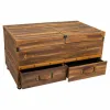 Bottle rack Alexandra House Living Natural Fir wood 60 x 55 x 100 cm