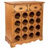 Подставка под бутылки Alexandra House Living PVC Деревянный Железо 31 x 69 x 63 cm С ящиками