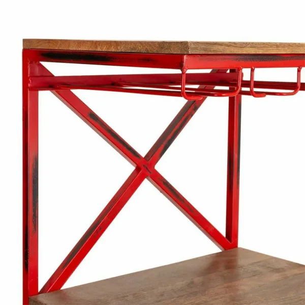 Baro blokas Alexandra House Living Raudona 40 x 185 x 84 cm